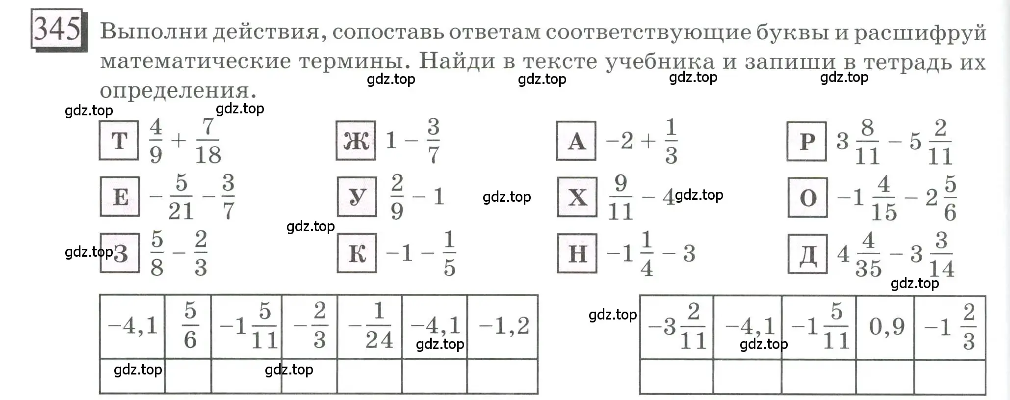 Условие номер 345 (страница 78) гдз по математике 6 класс Петерсон, Дорофеев, учебник 3 часть