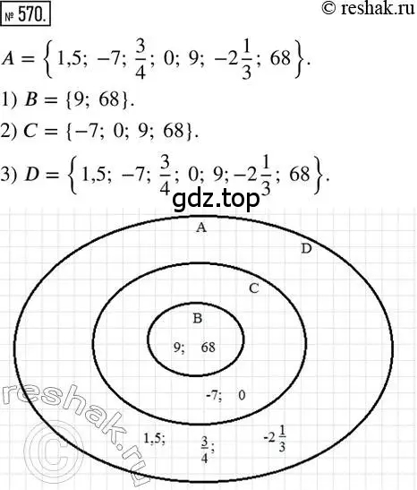 Решение 2. номер 570 (страница 124) гдз по математике 6 класс Петерсон, Дорофеев, учебник 2 часть