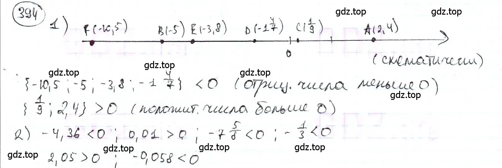 Решение 3. номер 394 (страница 89) гдз по математике 6 класс Петерсон, Дорофеев, учебник 2 часть