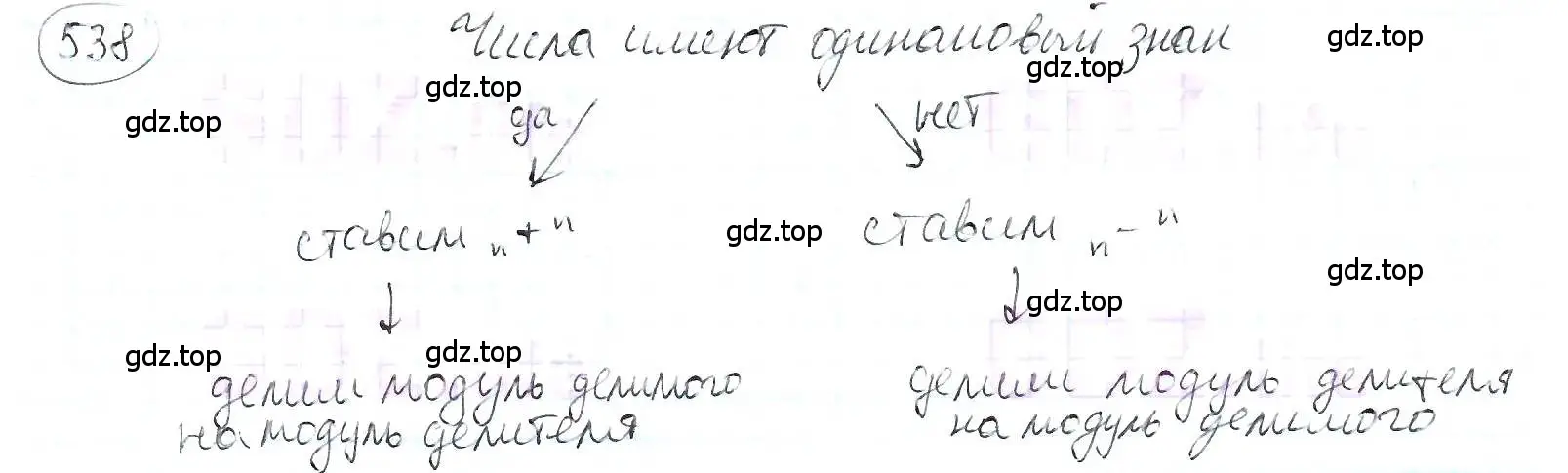 Решение 3. номер 538 (страница 118) гдз по математике 6 класс Петерсон, Дорофеев, учебник 2 часть
