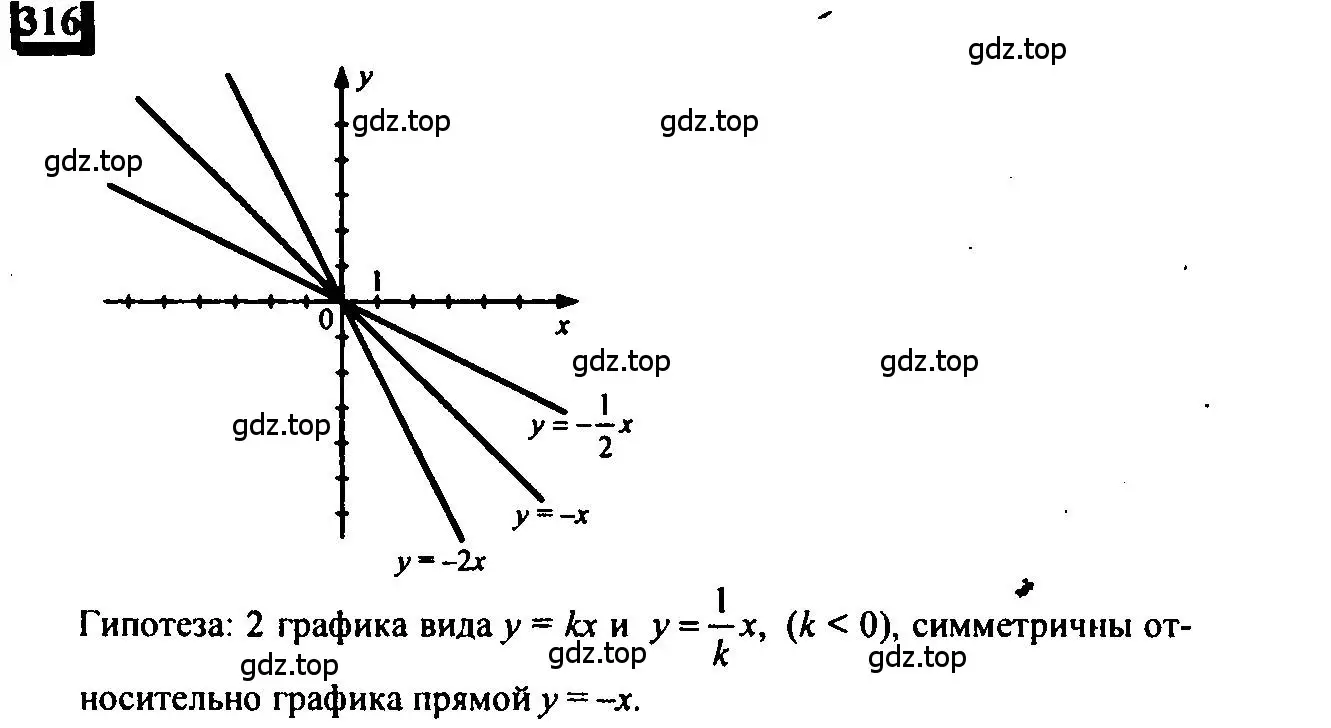 Решение 4. номер 316 (страница 70) гдз по математике 6 класс Петерсон, Дорофеев, учебник 3 часть