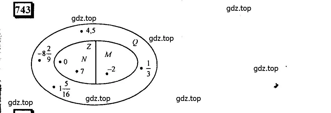 Решение 4. номер 743 (страница 170) гдз по математике 6 класс Петерсон, Дорофеев, учебник 3 часть