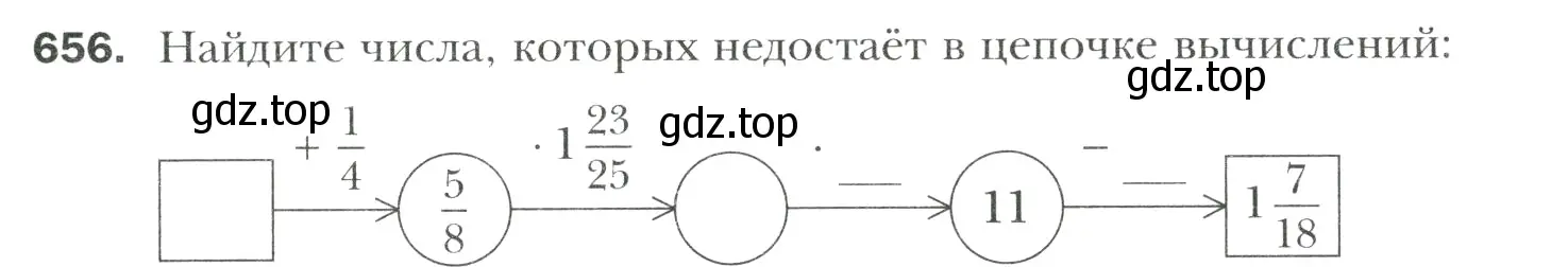 Условие номер 656 (страница 131) гдз по математике 6 класс Мерзляк, Полонский, учебник