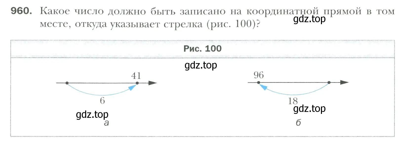 Условие номер 960 (страница 206) гдз по математике 6 класс Мерзляк, Полонский, учебник