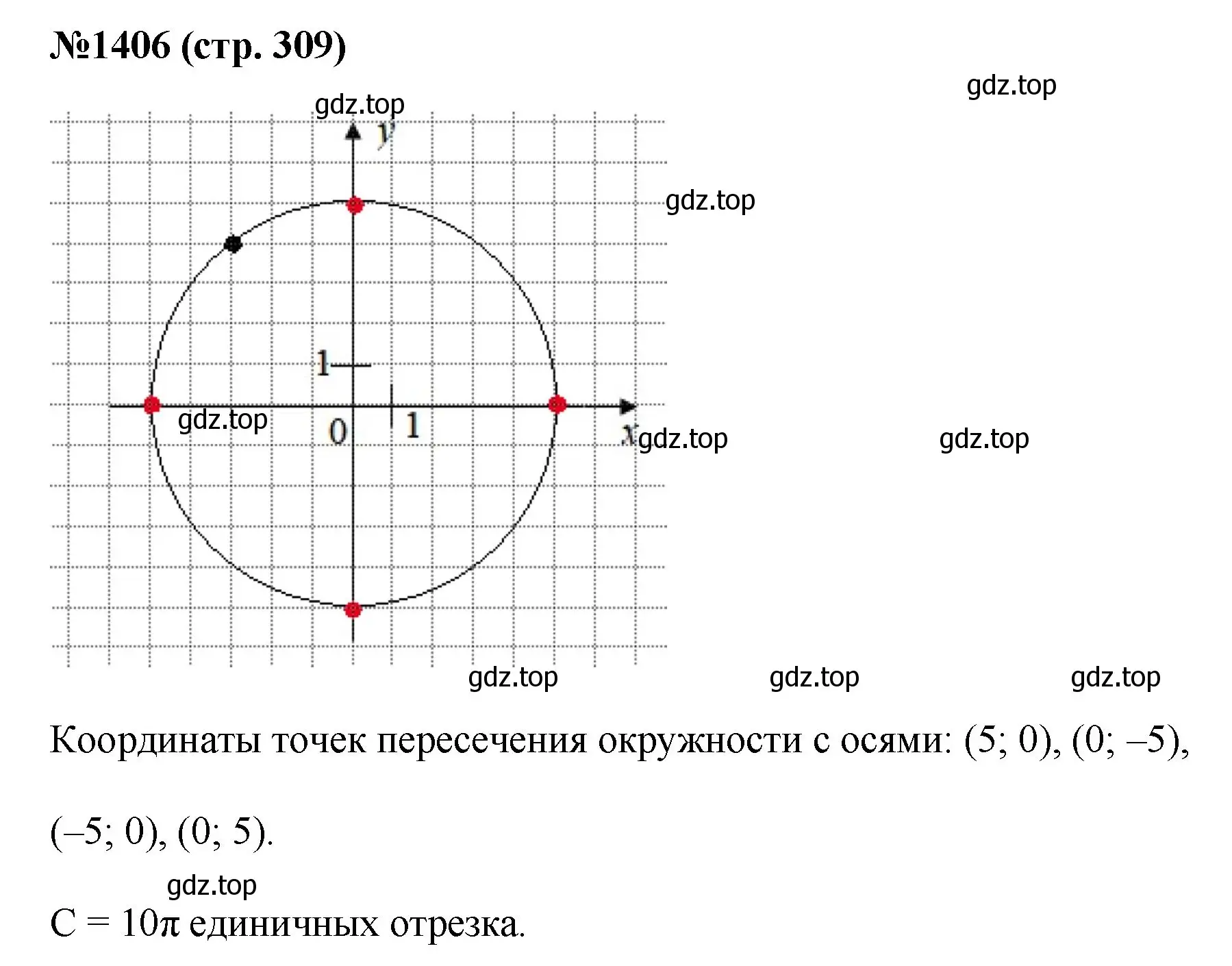 Решение номер 1406 (страница 309) гдз по математике 6 класс Мерзляк, Полонский, учебник