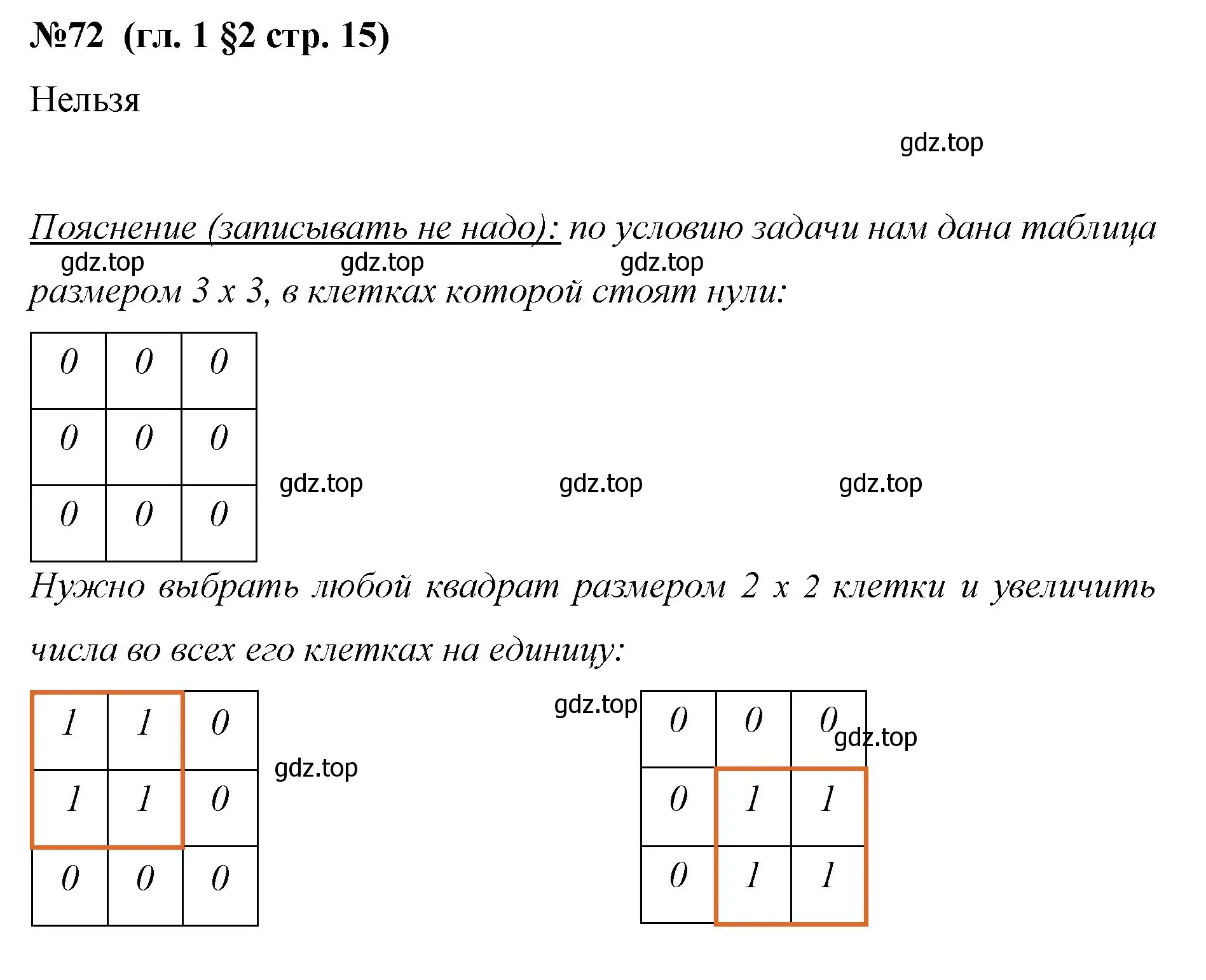 Решение номер 72 (страница 15) гдз по математике 6 класс Мерзляк, Полонский, учебник