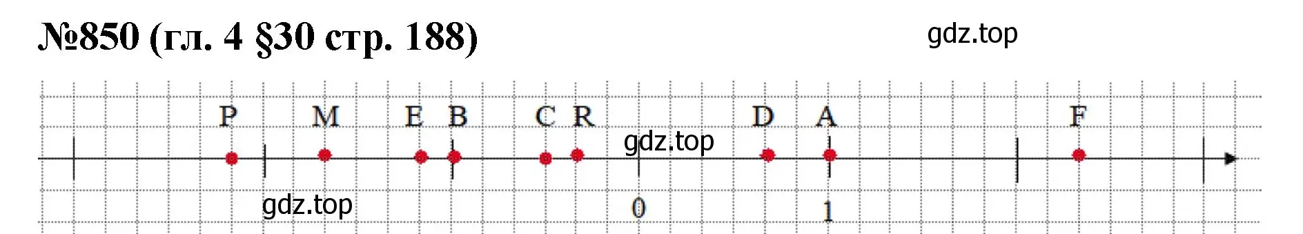 Решение номер 850 (страница 188) гдз по математике 6 класс Мерзляк, Полонский, учебник