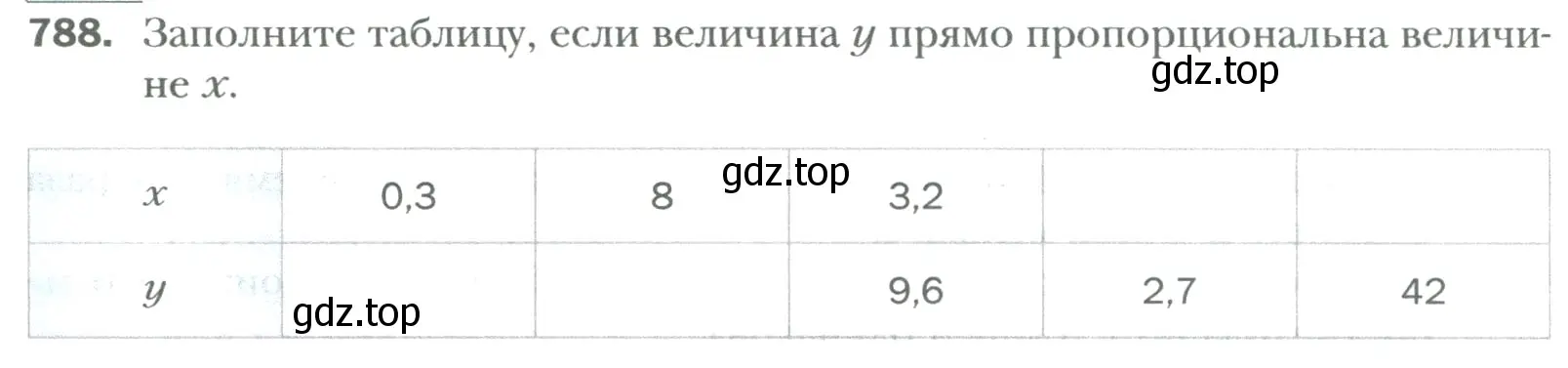 Условие номер 788 (страница 154) гдз по математике 6 класс Мерзляк, Полонский, учебник