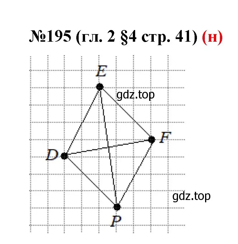 Решение номер 195 (страница 41) гдз по математике 6 класс Мерзляк, Полонский, учебник