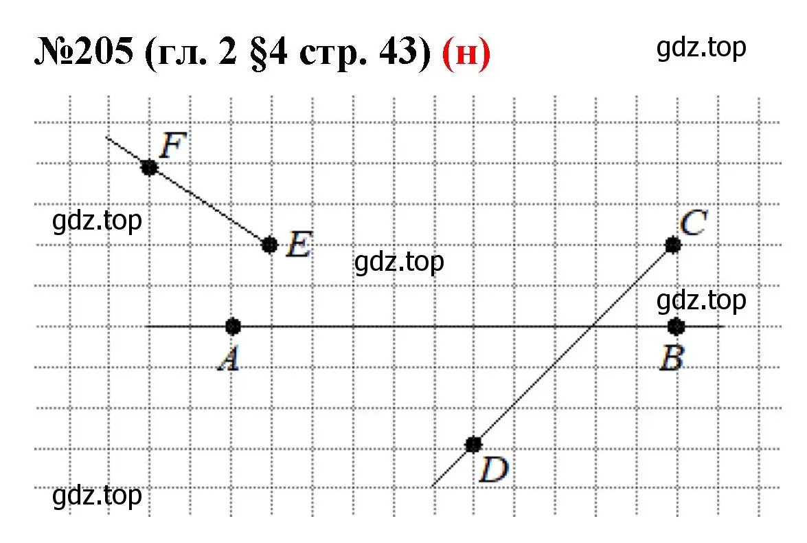 Решение номер 205 (страница 43) гдз по математике 6 класс Мерзляк, Полонский, учебник
