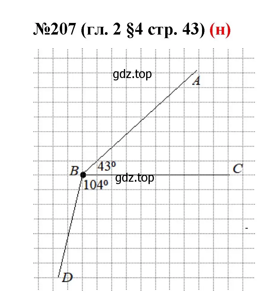 Решение номер 207 (страница 43) гдз по математике 6 класс Мерзляк, Полонский, учебник