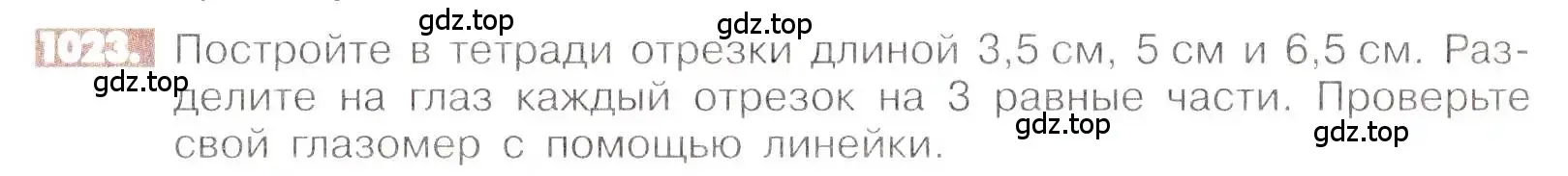 Условие номер 1023 (страница 207) гдз по математике 6 класс Никольский, Потапов, учебник