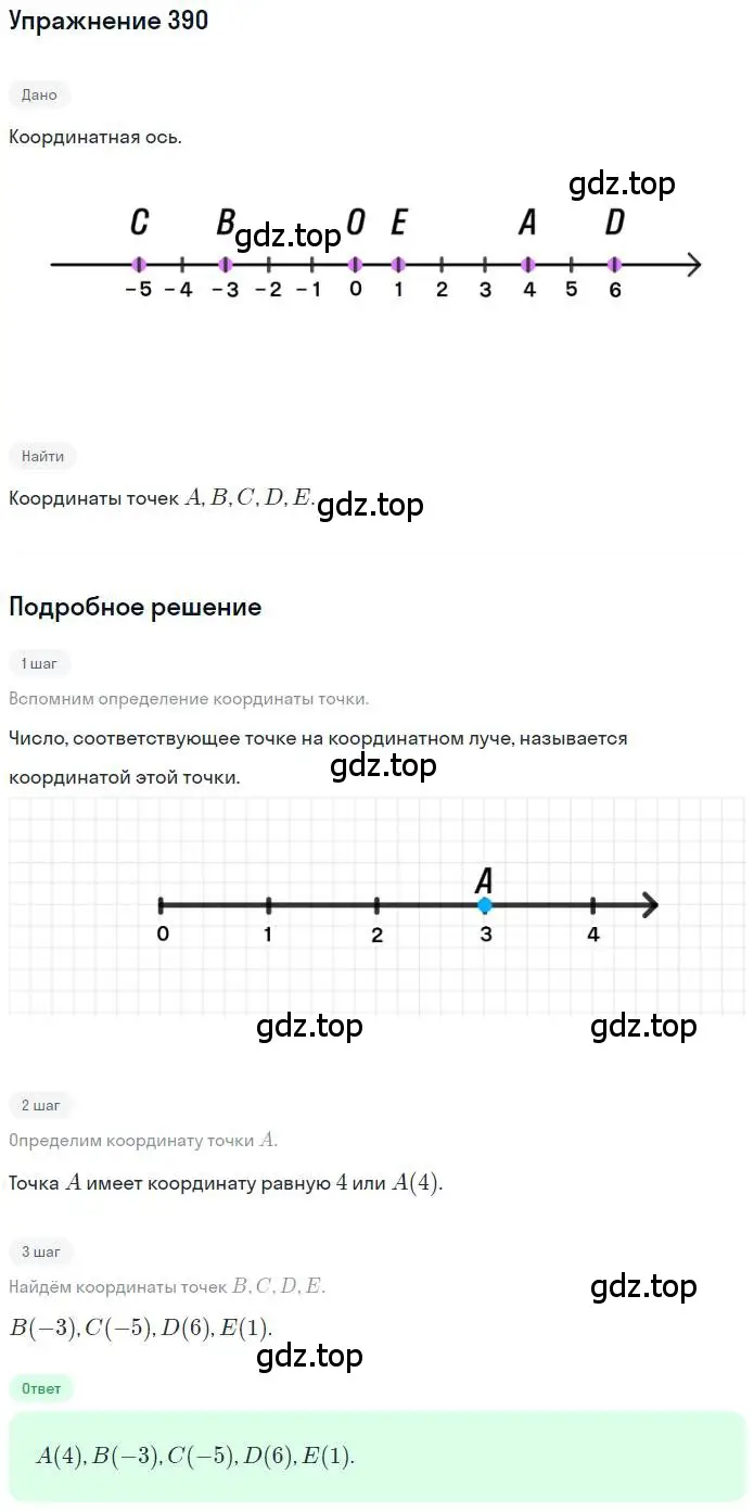 Решение номер 390 (страница 76) гдз по математике 6 класс Никольский, Потапов, учебник