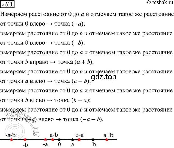 Решение 2. номер 613 (страница 119) гдз по математике 6 класс Никольский, Потапов, учебник