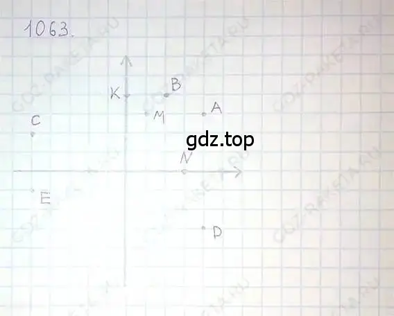 Решение 5. номер 1063 (страница 216) гдз по математике 6 класс Никольский, Потапов, учебник