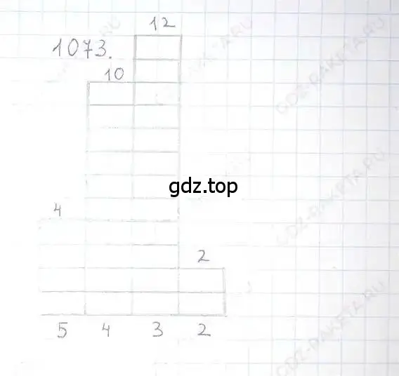 Решение 5. номер 1073 (страница 220) гдз по математике 6 класс Никольский, Потапов, учебник