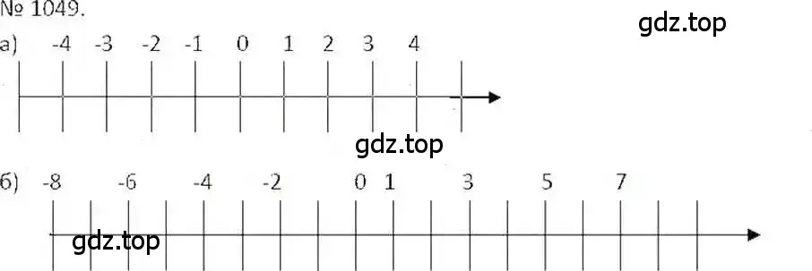 Решение 7. номер 1049 (страница 212) гдз по математике 6 класс Никольский, Потапов, учебник