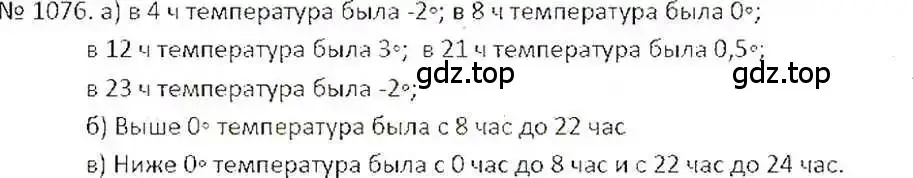 Решение 7. номер 1076 (страница 222) гдз по математике 6 класс Никольский, Потапов, учебник