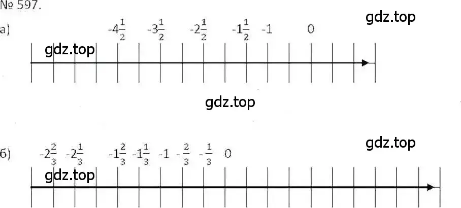 Решение 7. номер 597 (страница 117) гдз по математике 6 класс Никольский, Потапов, учебник