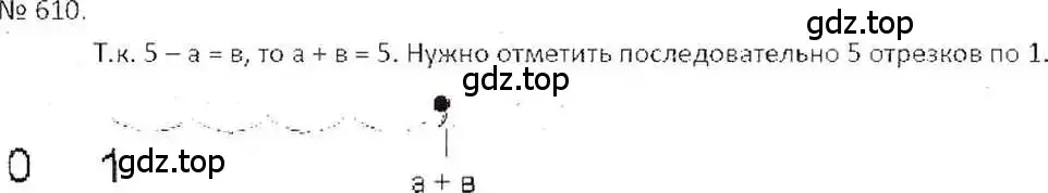 Решение 7. номер 610 (страница 119) гдз по математике 6 класс Никольский, Потапов, учебник