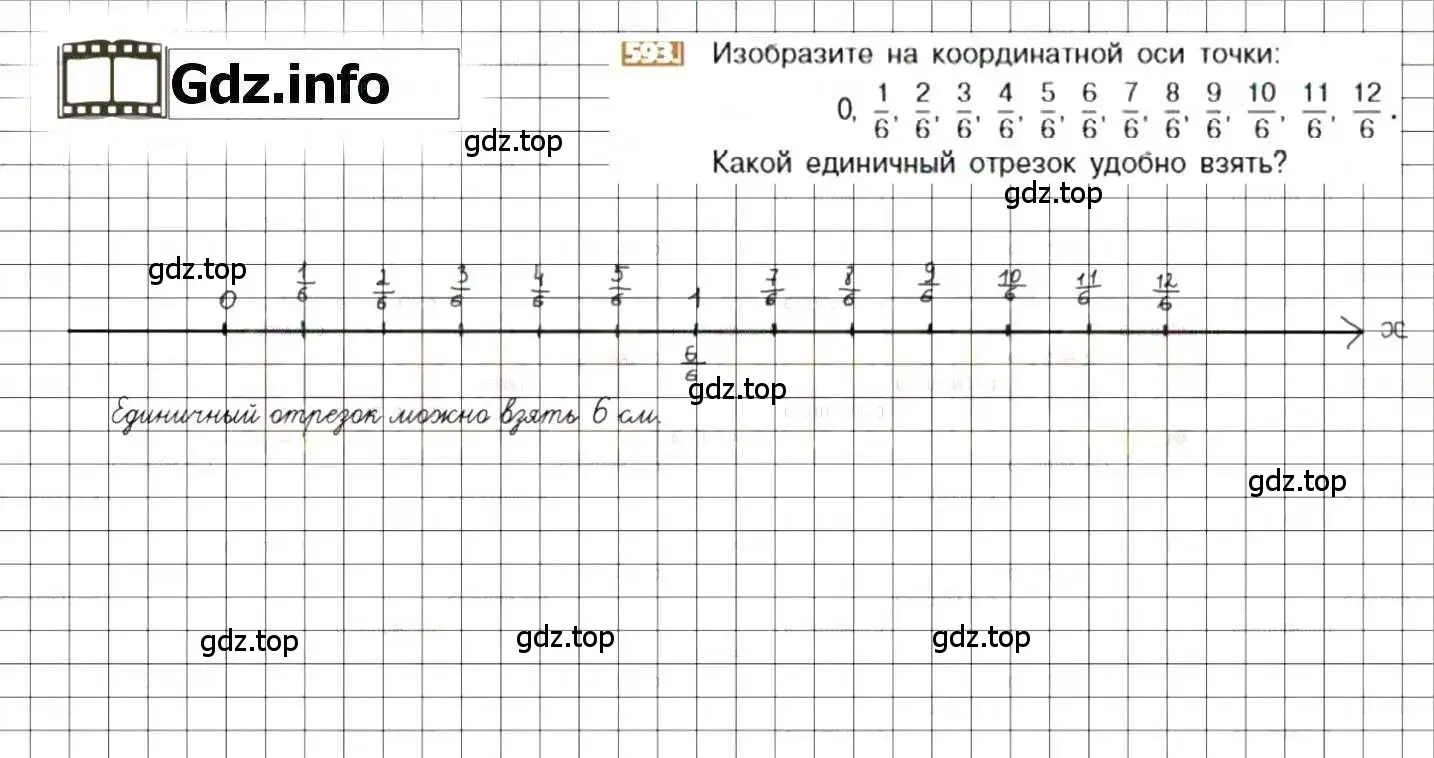 Решение 8. номер 593 (страница 117) гдз по математике 6 класс Никольский, Потапов, учебник