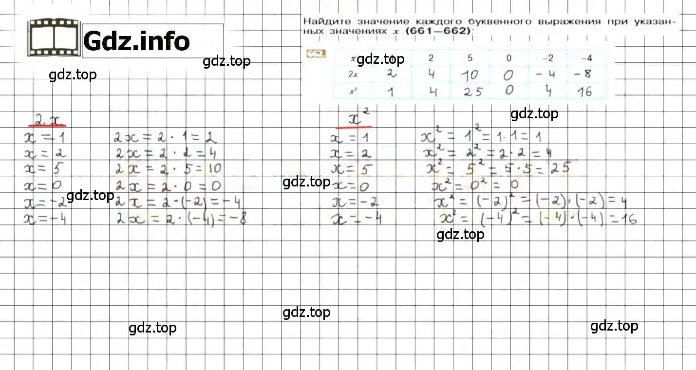 Решение 8. номер 662 (страница 129) гдз по математике 6 класс Никольский, Потапов, учебник