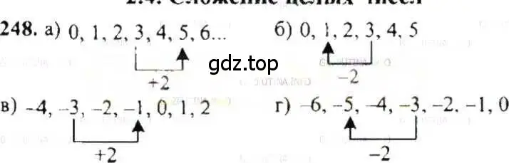 Решение 9. номер 248 (страница 54) гдз по математике 6 класс Никольский, Потапов, учебник