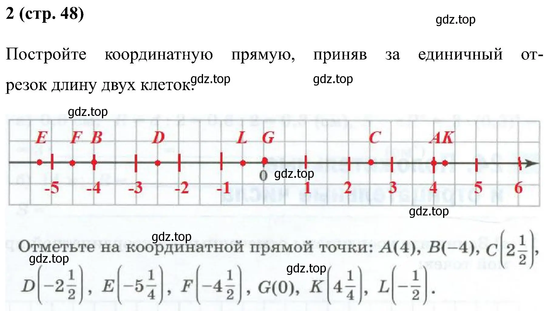 Решение номер 2 (страница 48) гдз по математике 6 класс Ткачева, рабочая тетрадь