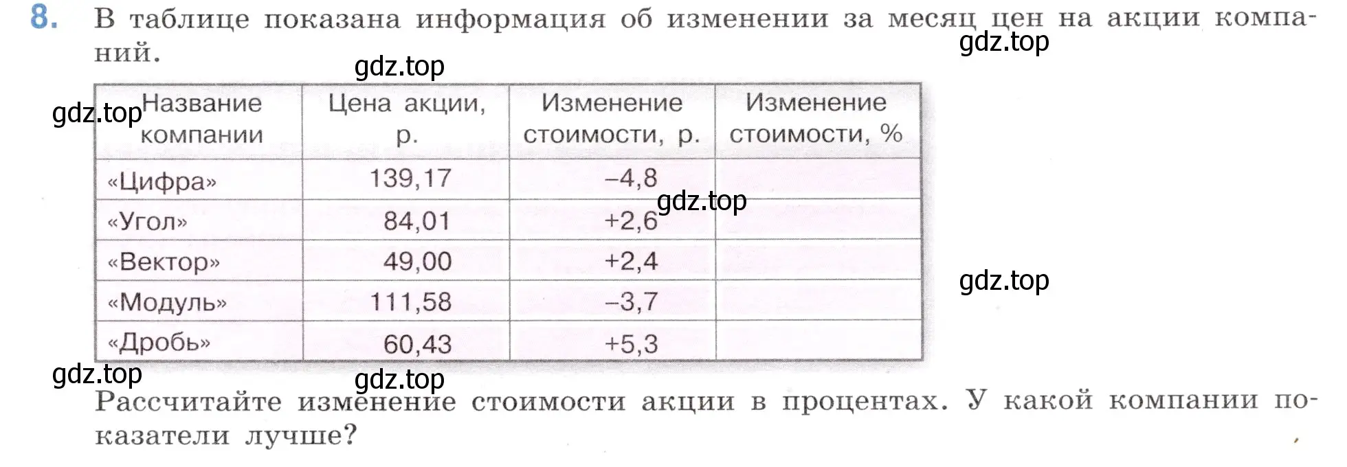 Условие номер 8 (страница 75) гдз по математике 6 класс Виленкин, Жохов, учебник 2 часть