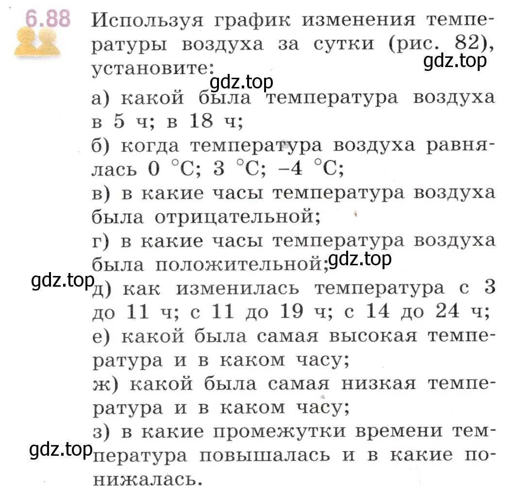 Условие номер 6.88 (страница 112) гдз по математике 6 класс Виленкин, Жохов, учебник 2 часть