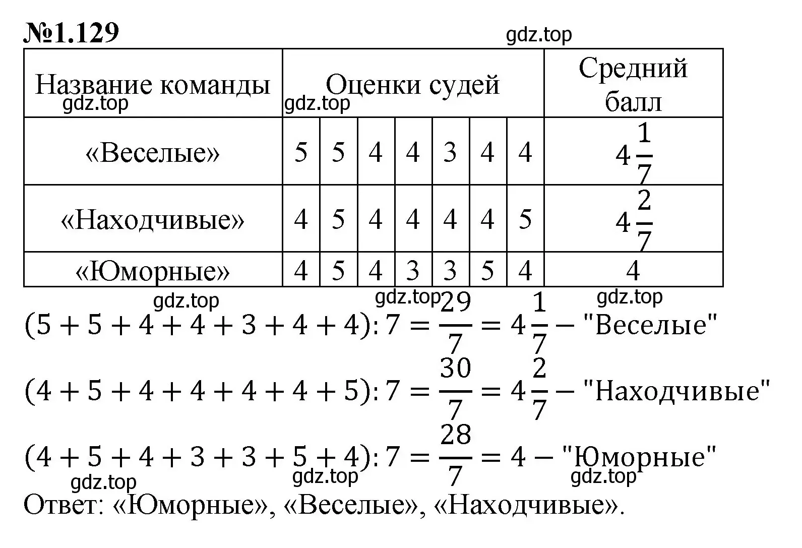 Решение номер 2.129 (страница 52) гдз по математике 6 класс Виленкин, Жохов, учебник 1 часть