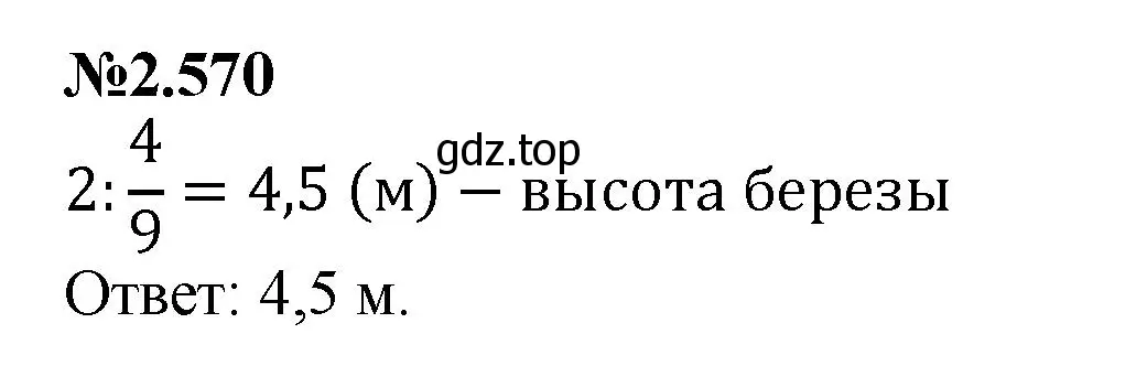 Решение номер 2.570 (страница 113) гдз по математике 6 класс Виленкин, Жохов, учебник 1 часть