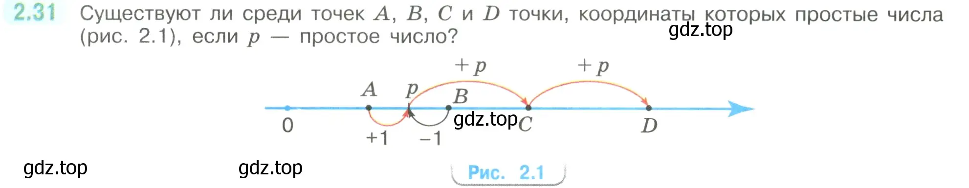 Условие номер 2.31 (страница 47) гдз по математике 6 класс Виленкин, Жохов, учебник 1 часть