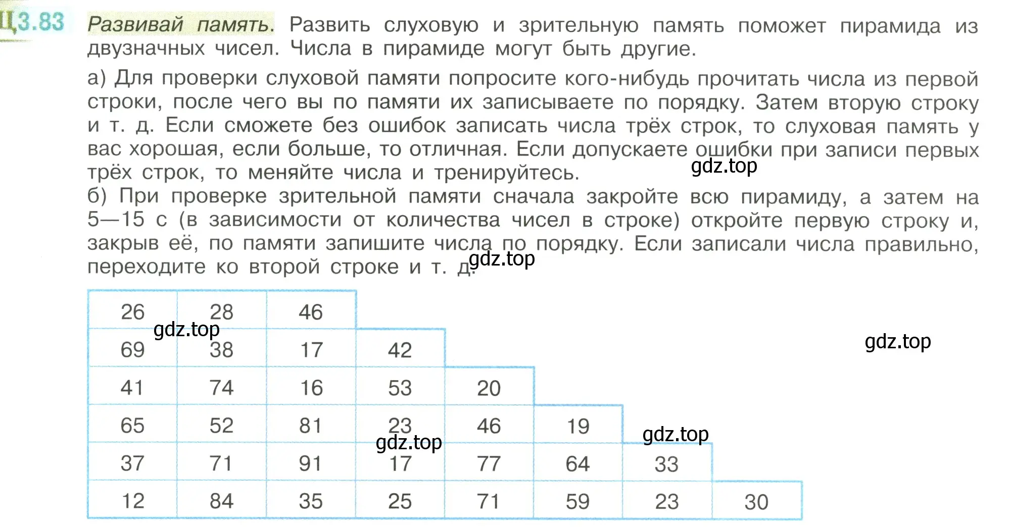 Условие номер 3.83 (страница 133) гдз по математике 6 класс Виленкин, Жохов, учебник 1 часть