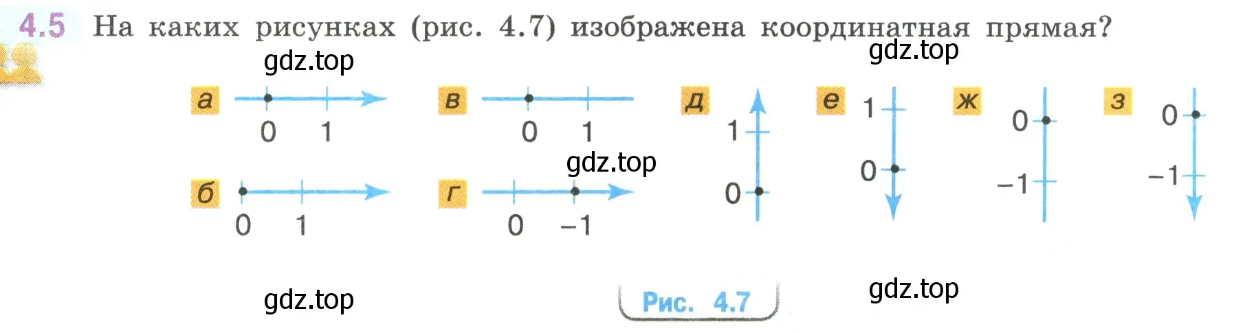 Условие номер 4.5 (страница 9) гдз по математике 6 класс Виленкин, Жохов, учебник 2 часть