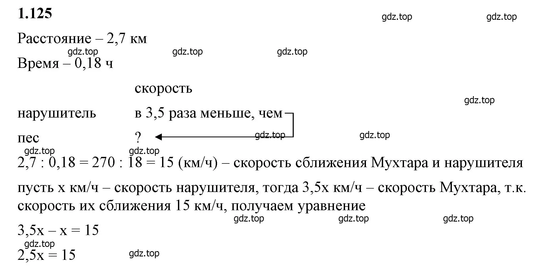 Решение 2. номер 1.125 (страница 31) гдз по математике 6 класс Виленкин, Жохов, учебник 1 часть