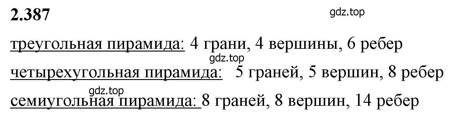 Решение 2. номер 2.387 (страница 96) гдз по математике 6 класс Виленкин, Жохов, учебник 1 часть