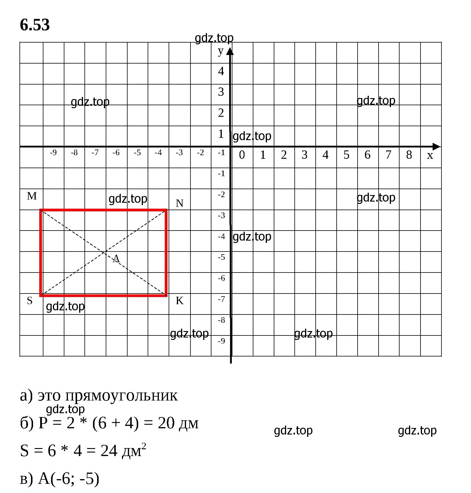Решение 2. номер 6.53 (страница 107) гдз по математике 6 класс Виленкин, Жохов, учебник 2 часть