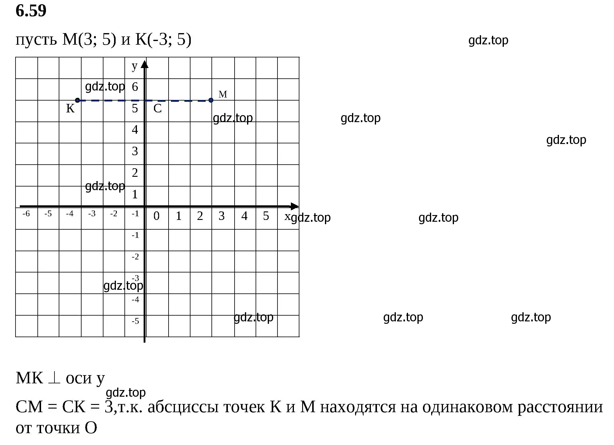 Решение 2. номер 6.59 (страница 107) гдз по математике 6 класс Виленкин, Жохов, учебник 2 часть