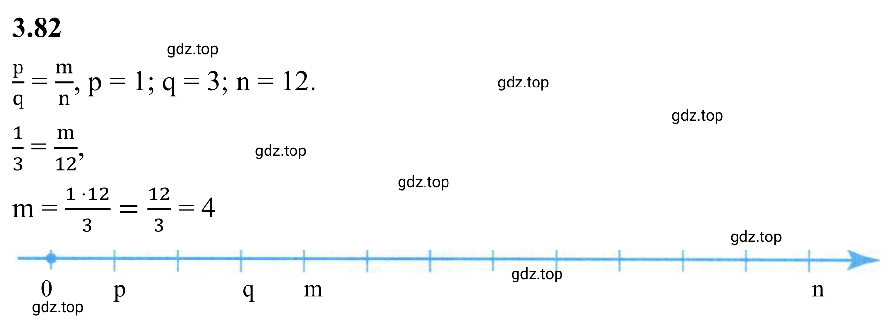 Решение 3. номер 3.82 (страница 133) гдз по математике 6 класс Виленкин, Жохов, учебник 1 часть