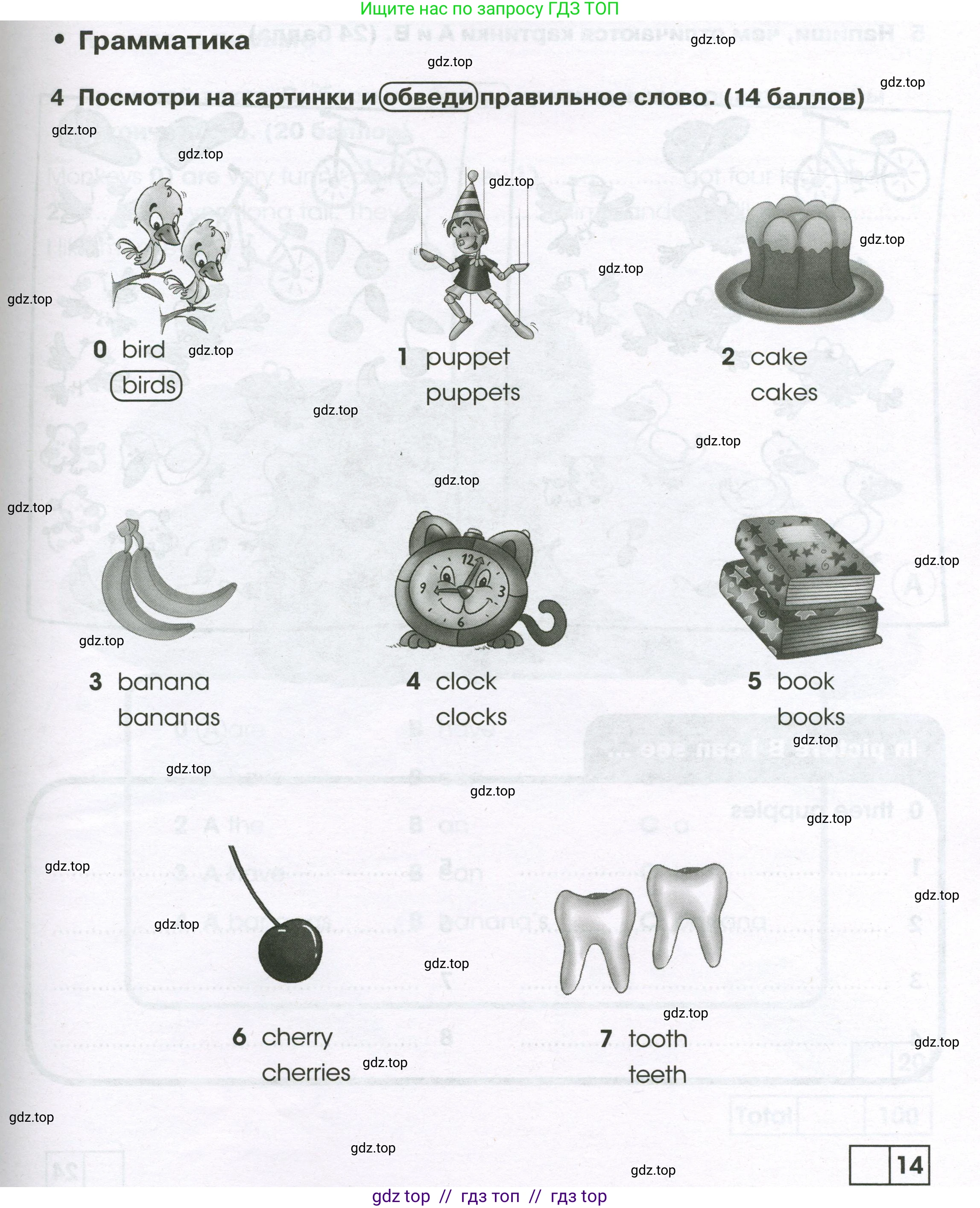 Английский язык (english), 2 класс контрольные задания (test booklet), авторы: Баранова Ксения Михайловна (Baranova Ksenia), Дули Дженни (Dooley Jenny), Копылова Виктория Викторовна (Kopylova Victoria), Мильруд Радислав Петрович (Millrood Radislav), Эванс Вирджиния (Evans Virginia), издательство Просвещение, Москва, 2023, серого цвета, страница 51, номер 4, Условие