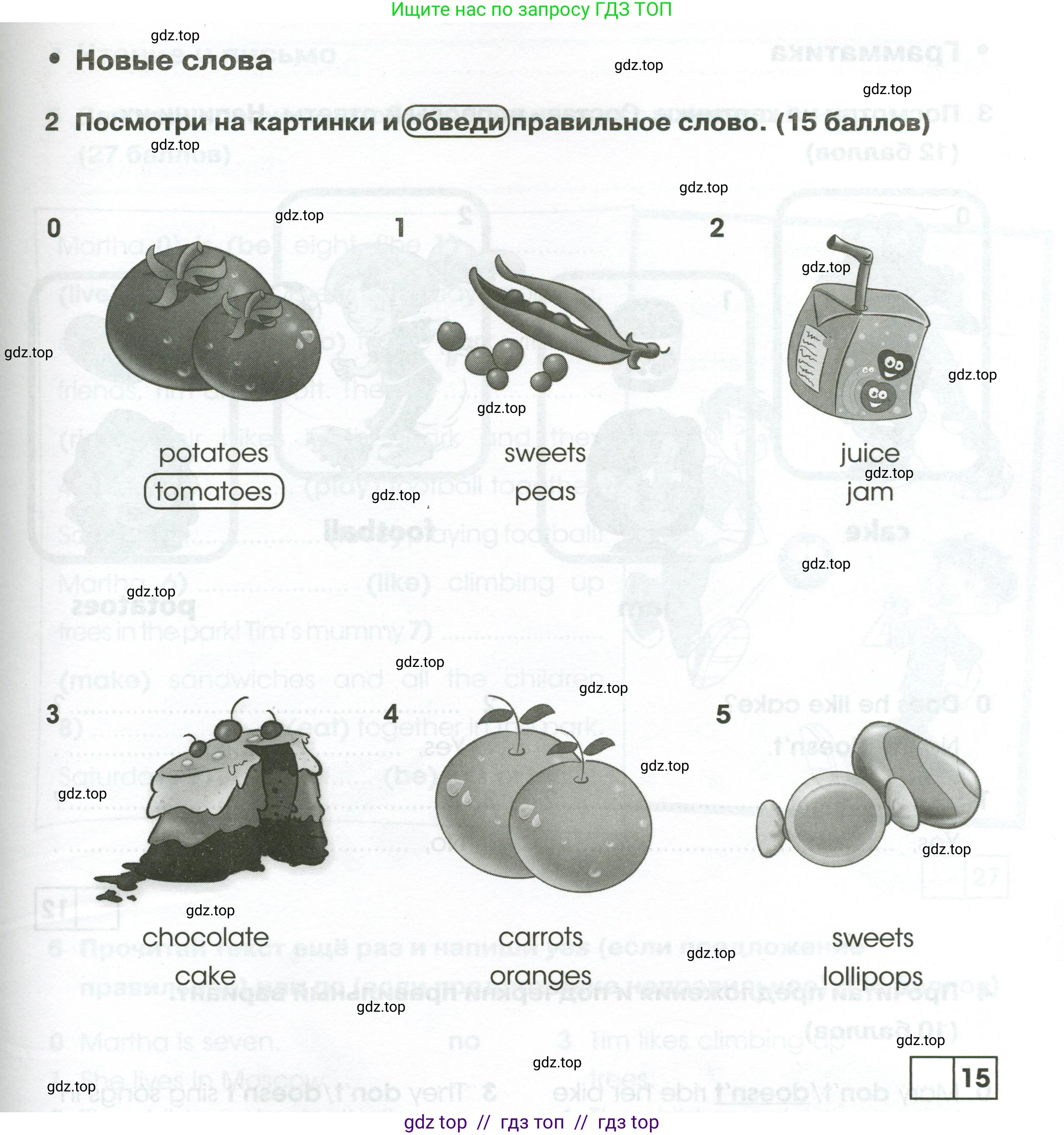 Английский язык (english), 2 класс контрольные задания (test booklet), авторы: Баранова Ксения Михайловна (Baranova Ksenia), Дули Дженни (Dooley Jenny), Копылова Виктория Викторовна (Kopylova Victoria), Мильруд Радислав Петрович (Millrood Radislav), Эванс Вирджиния (Evans Virginia), издательство Просвещение, Москва, 2023, серого цвета, страница 55, номер 2, Условие