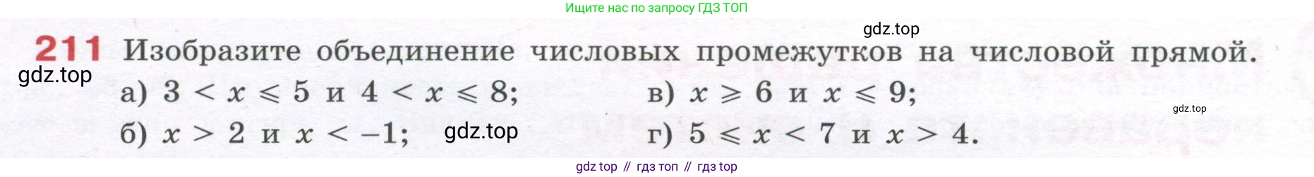ГДЗ Алгебра, 7-9 класс Учебник, авторы: Высоцкий Иван Ростиславович, Ященко Иван Валериевич, издательство Просвещение, Москва, 2023, зелёного цвета, Часть 1, страница 130, номер 211, Условие