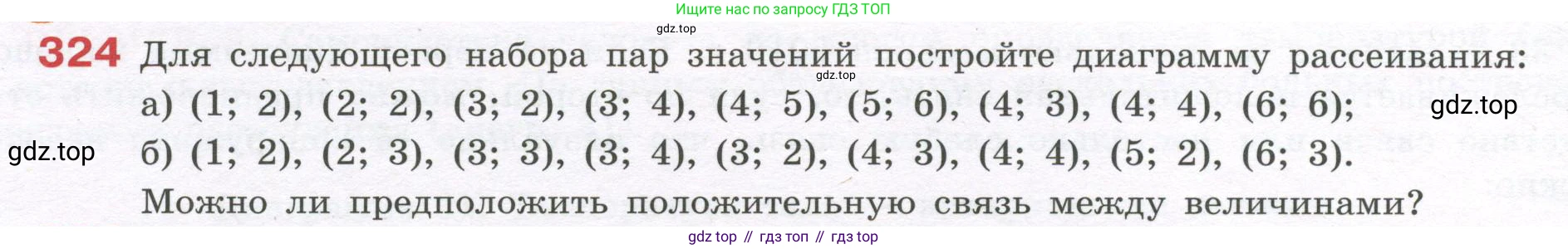 ГДЗ Алгебра, 7-9 класс Учебник, авторы: Высоцкий Иван Ростиславович, Ященко Иван Валериевич, издательство Просвещение, Москва, 2023, зелёного цвета, Часть 1, страница 170, номер 324, Условие