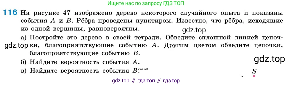 ГДЗ Алгебра, 7-9 класс Учебник, авторы: Высоцкий Иван Ростиславович, Ященко Иван Валериевич, издательство Просвещение, Москва, 2023, зелёного цвета, Часть 2, страница 42, номер 116, Условие