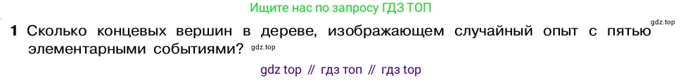 ГДЗ Алгебра, 7-9 класс Учебник, авторы: Высоцкий Иван Ростиславович, Ященко Иван Валериевич, издательство Просвещение, Москва, 2023, зелёного цвета, Часть 2, страница 10, номер 1, Условие