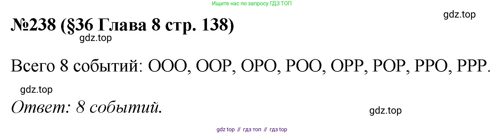 ГДЗ Алгебра, 7-9 класс Учебник, авторы: Высоцкий Иван Ростиславович, Ященко Иван Валериевич, издательство Просвещение, Москва, 2023, зелёного цвета, Часть 1, страница 138, номер 238, Решение 1