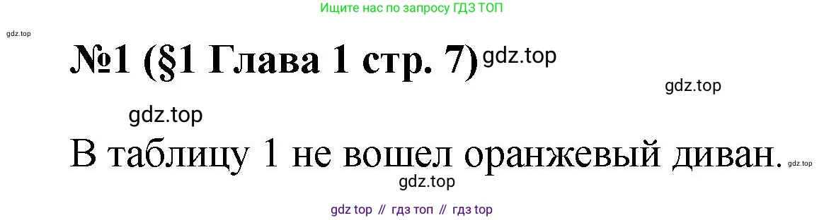 ГДЗ Алгебра, 7-9 класс Учебник, авторы: Высоцкий Иван Ростиславович, Ященко Иван Валериевич, издательство Просвещение, Москва, 2023, зелёного цвета, Часть 1, страница 7, номер 1, Решение 1