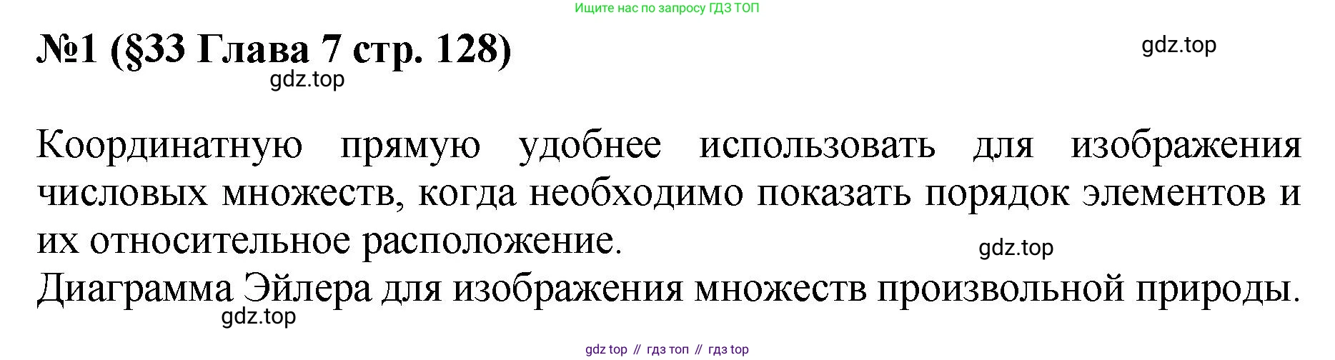 ГДЗ Алгебра, 7-9 класс Учебник, авторы: Высоцкий Иван Ростиславович, Ященко Иван Валериевич, издательство Просвещение, Москва, 2023, зелёного цвета, Часть 1, страница 128, номер 1, Решение 1