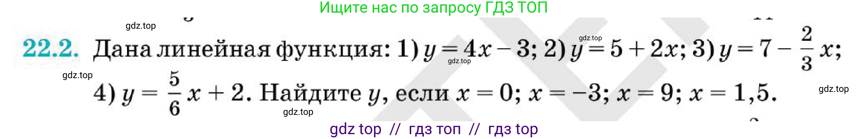 Алгебра, 7 класс Учебник, авторы: Абылкасымова Алма Есимбековна, Кучер Татьяна Павловна, Корчевский Владимир Евгеньевич, Жумагулова Зауре Абдыкеновна, издательство Мектеп, Алматы, 2025, зелёного цвета, страница 138, номер 22.2, Условие